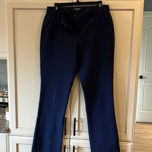 Women’s dress pants. Royal Blue. Size 10. Express Columnist.